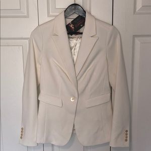 NWT The Limited Scandal Collection Cream Blazer